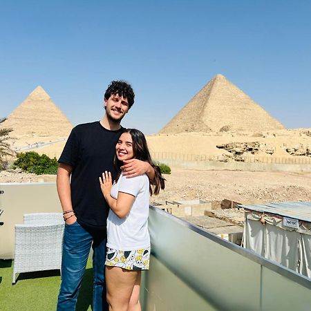 Отель Blue Scarab Pyramids View Каир Экстерьер фото